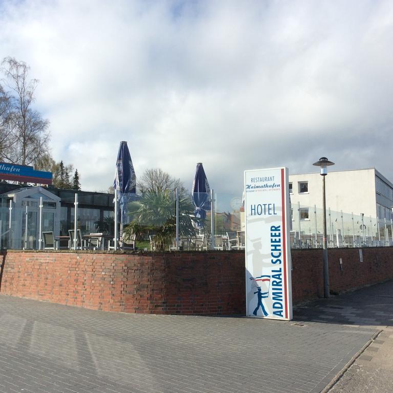 Hotel Admiral Scheer Laboe Exterior foto